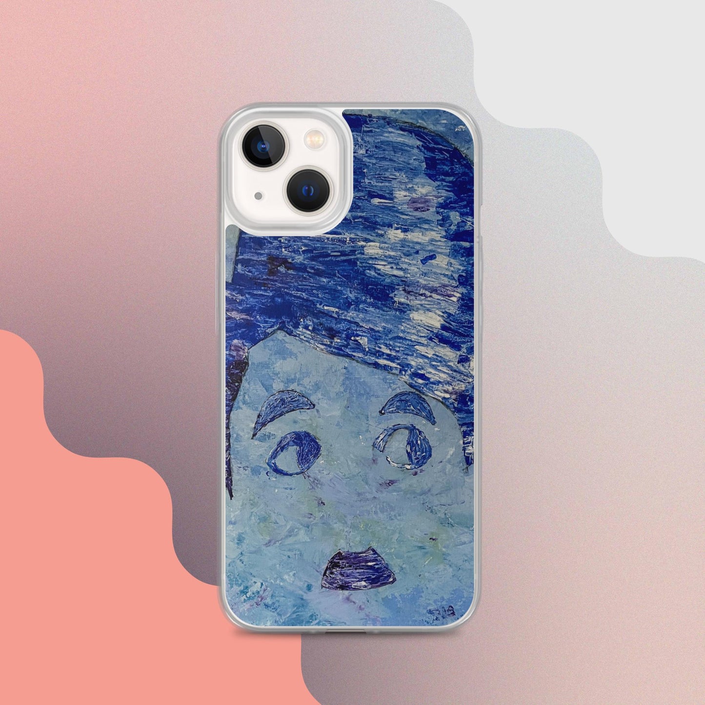 Blue Charlie Clear Case for iPhone®