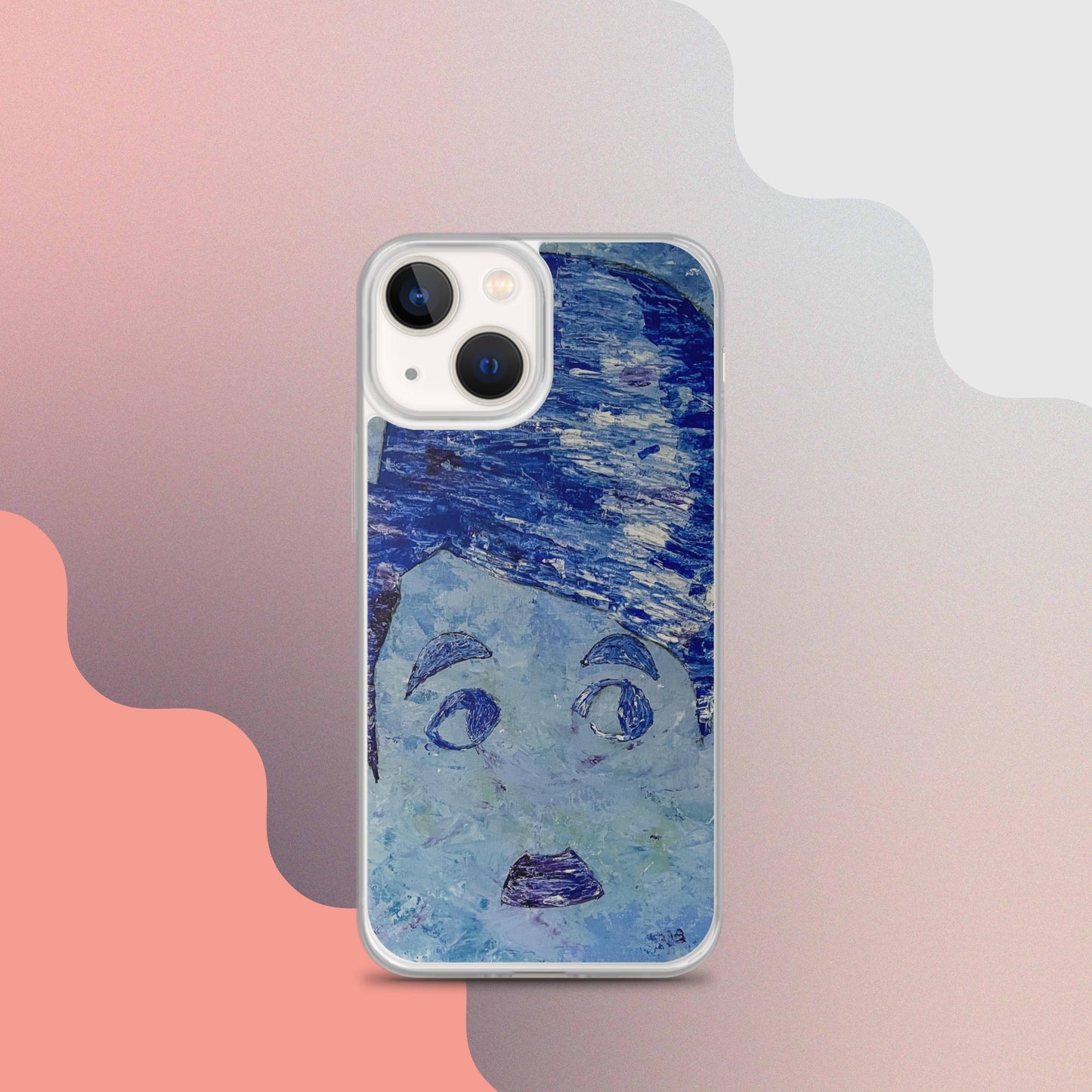 Blue Charlie Clear Case for iPhone®