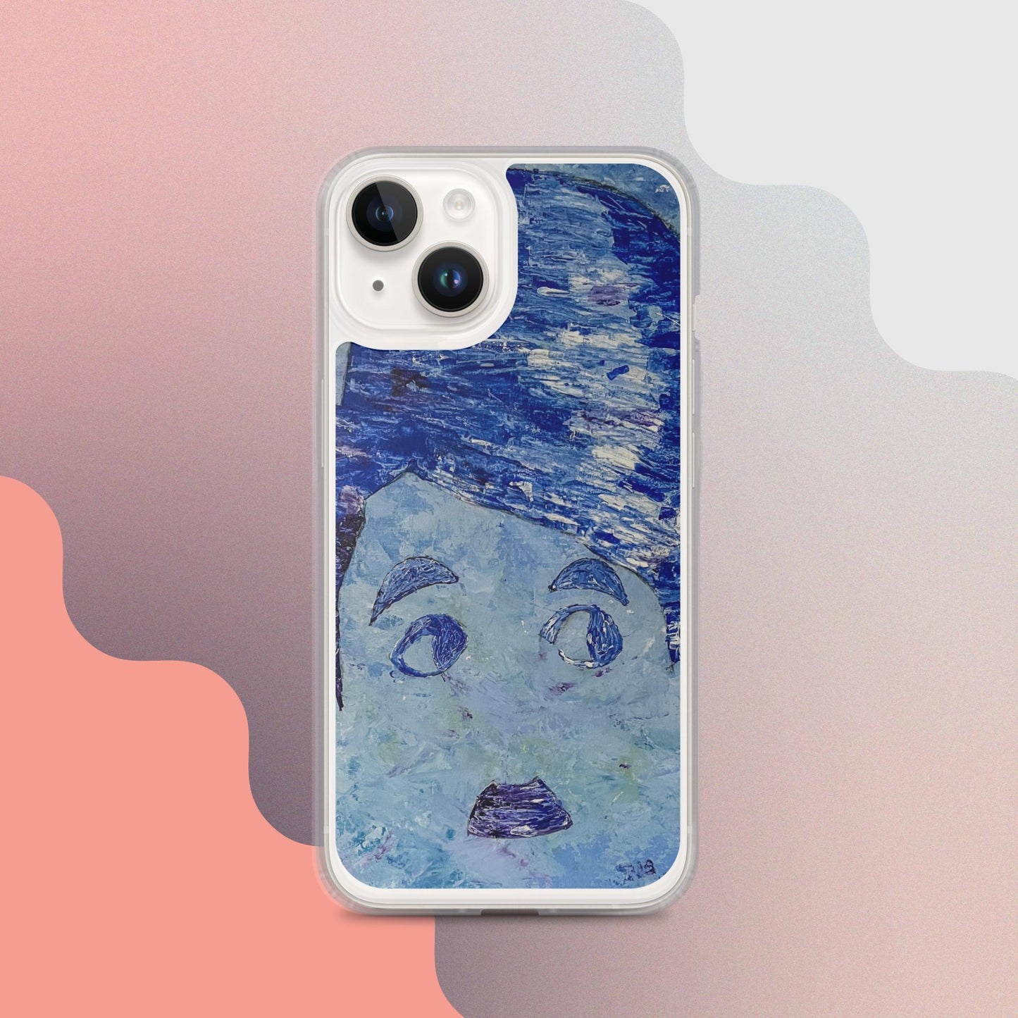 Blue Charlie Clear Case for iPhone®