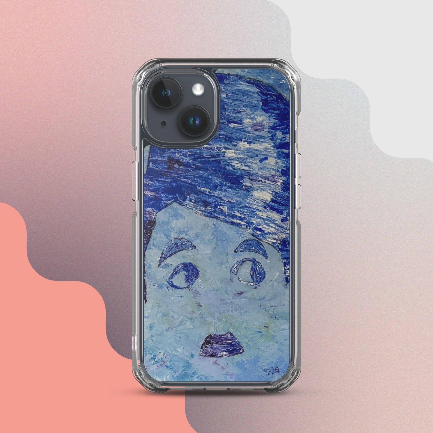 Blue Charlie Clear Case for iPhone®