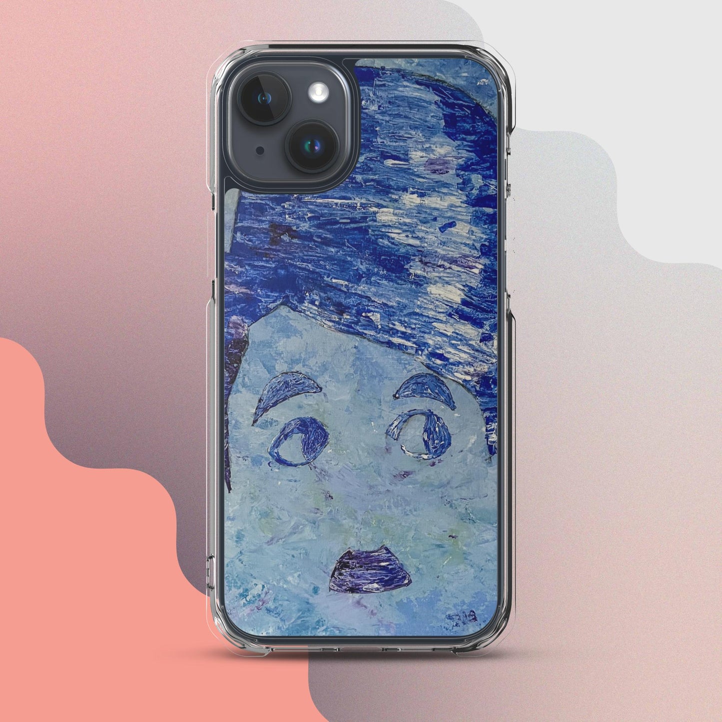 Blue Charlie Clear Case for iPhone®