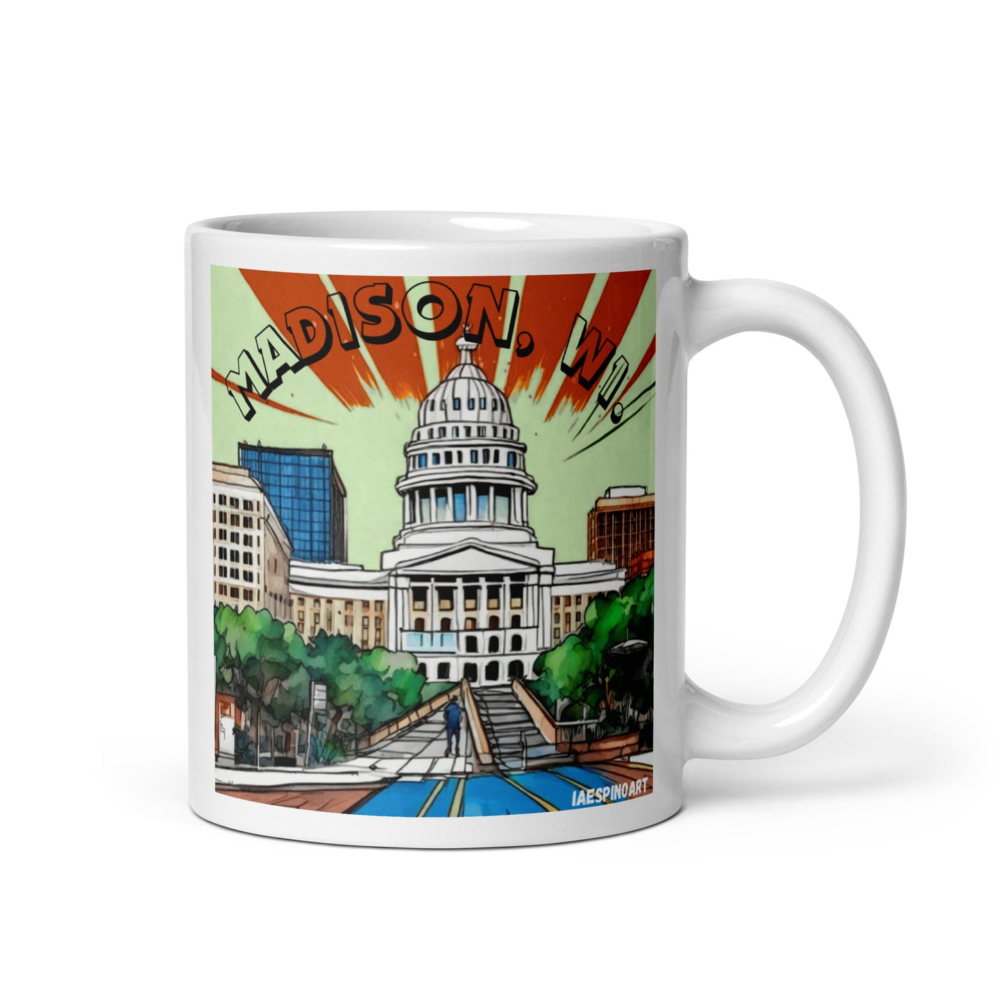 Madison, WI. Mug