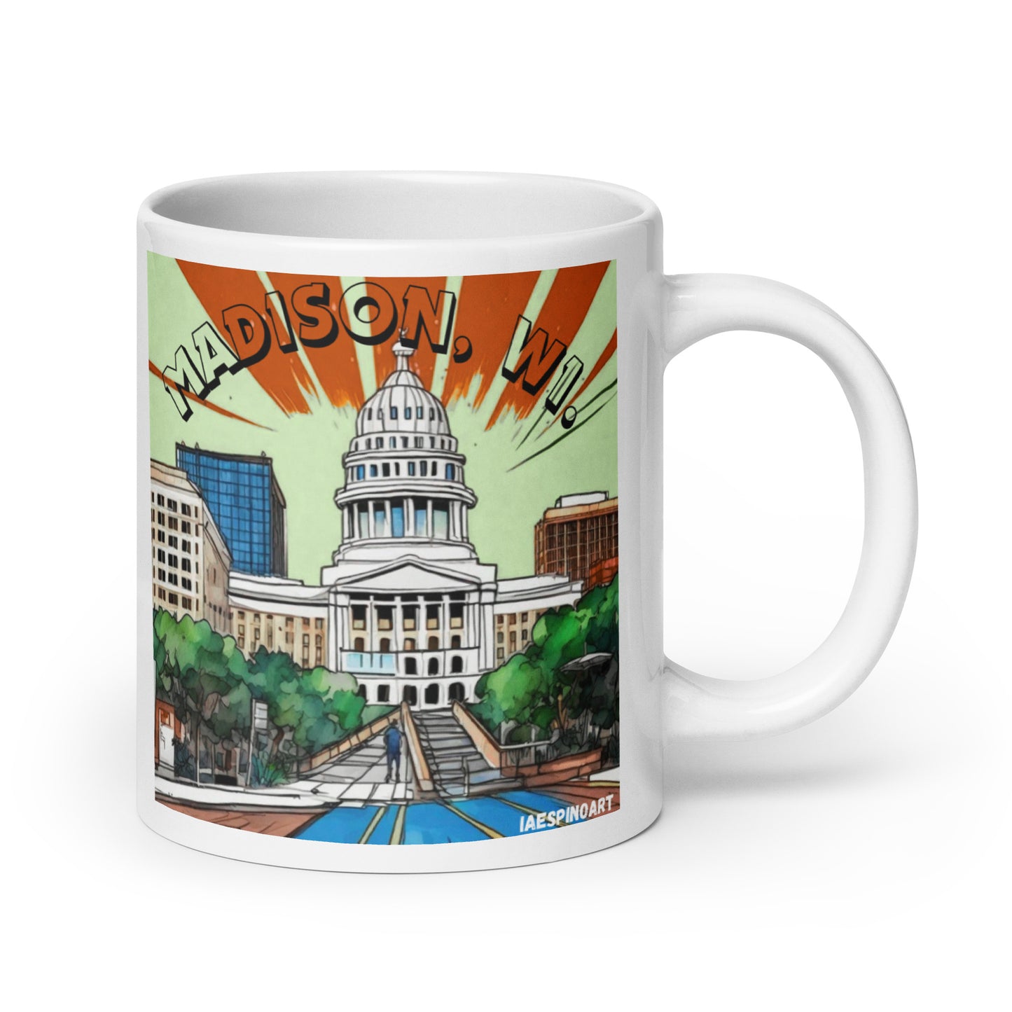 Madison, WI. Mug